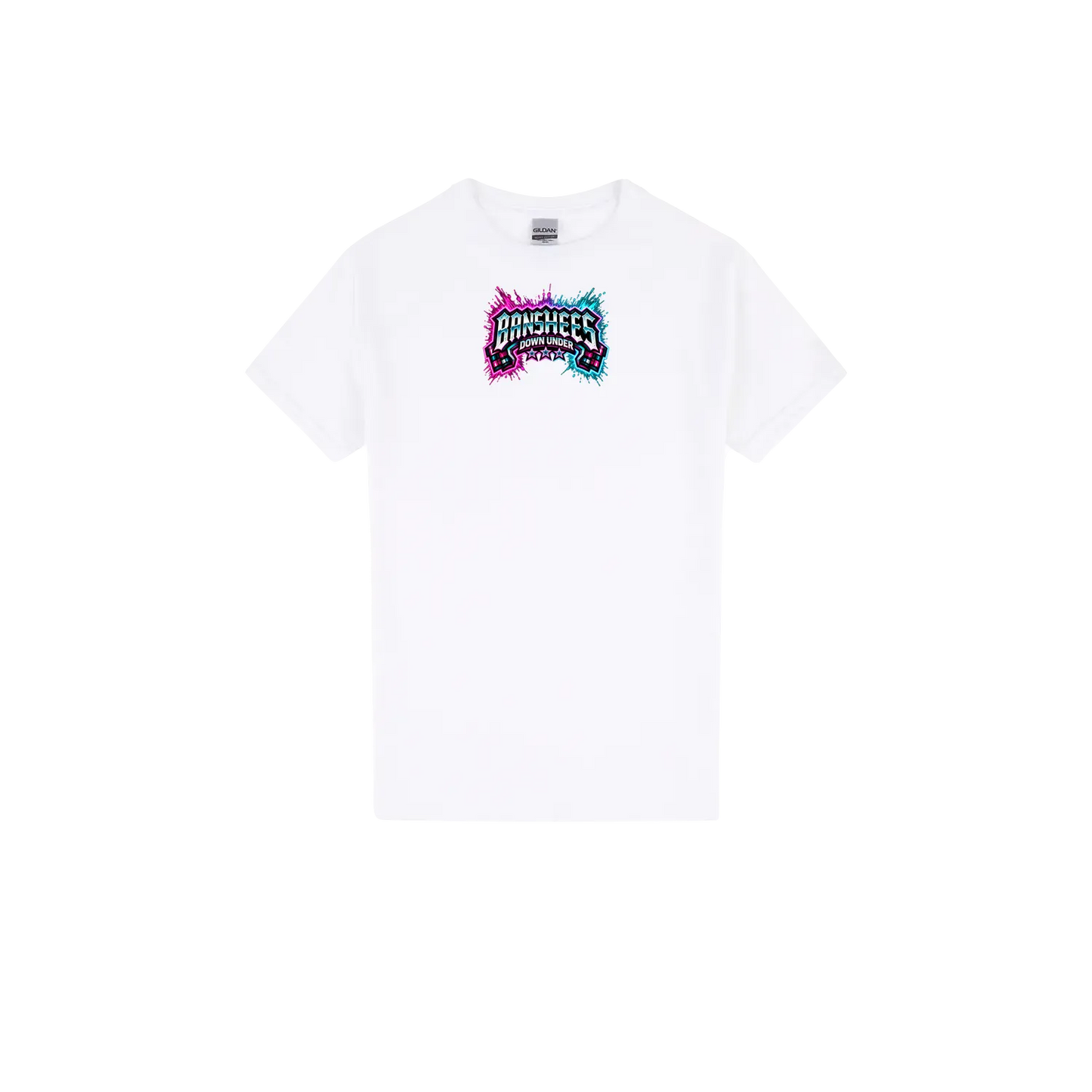 White front flat lay