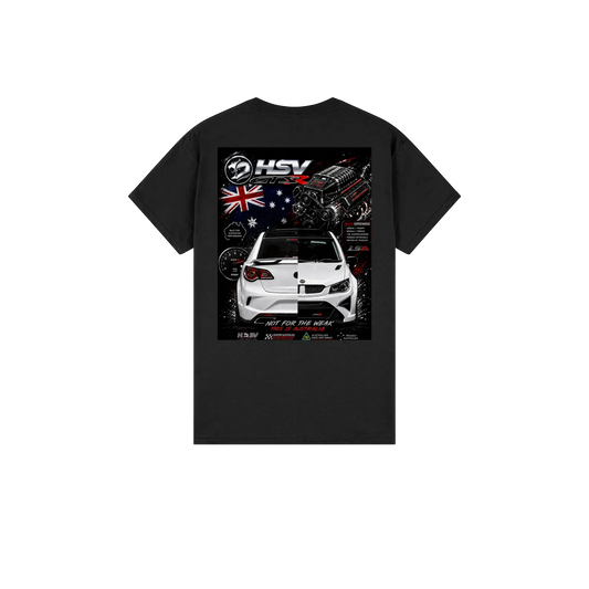Black back flat lay