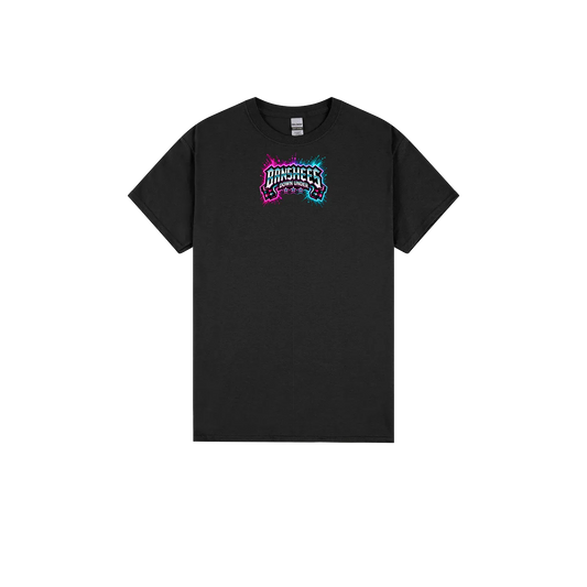 Black front flat lay