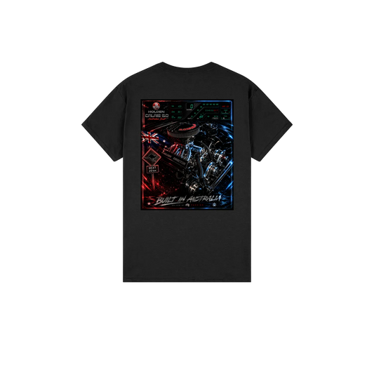 Black back flat lay