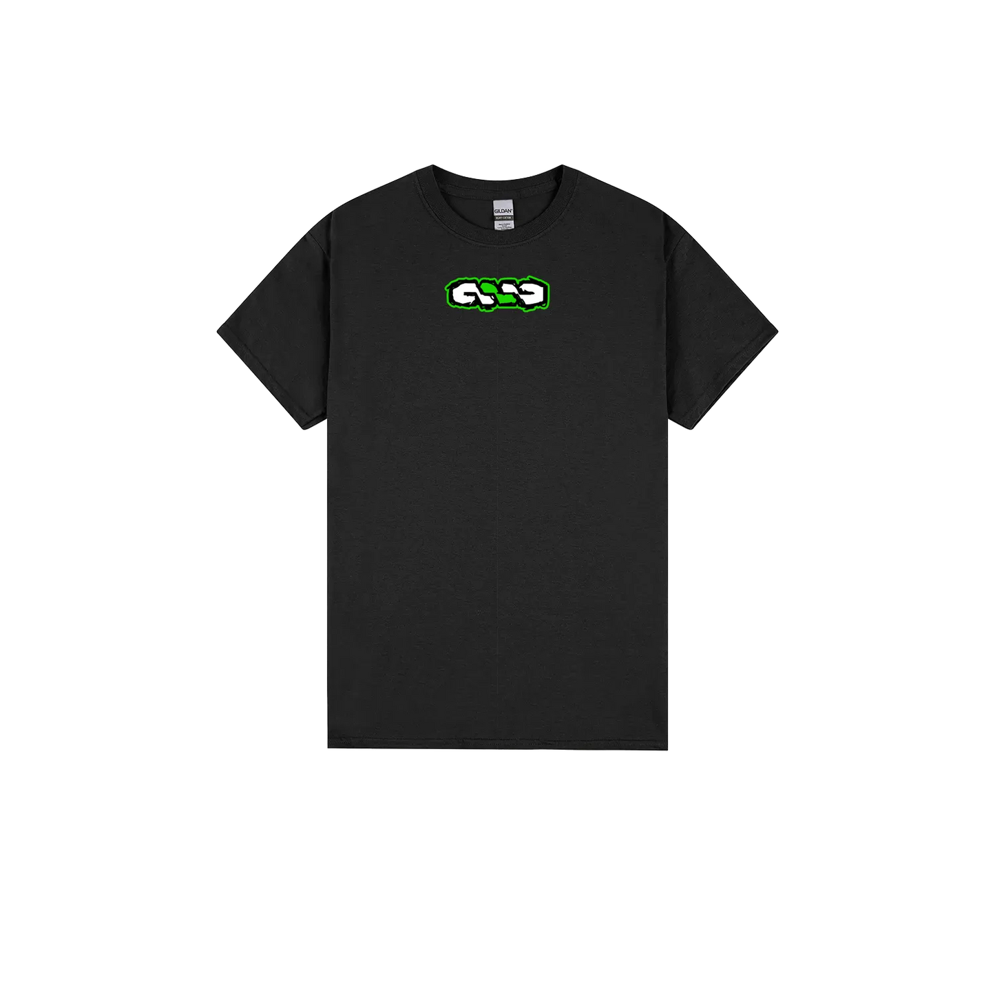 Black front flat lay