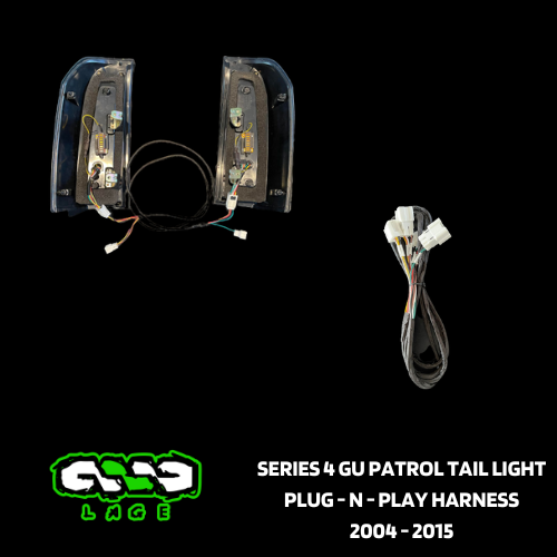 SERIES 4 GU PATROL REAR TAIL LIGHT HARNESS