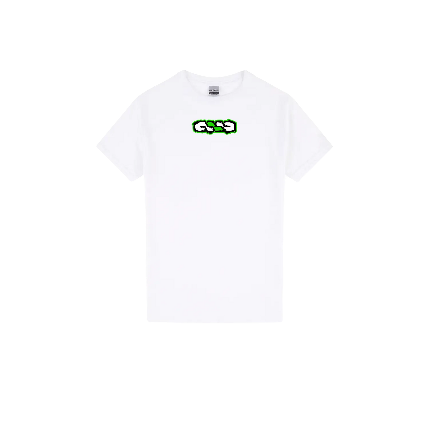 White front flat lay