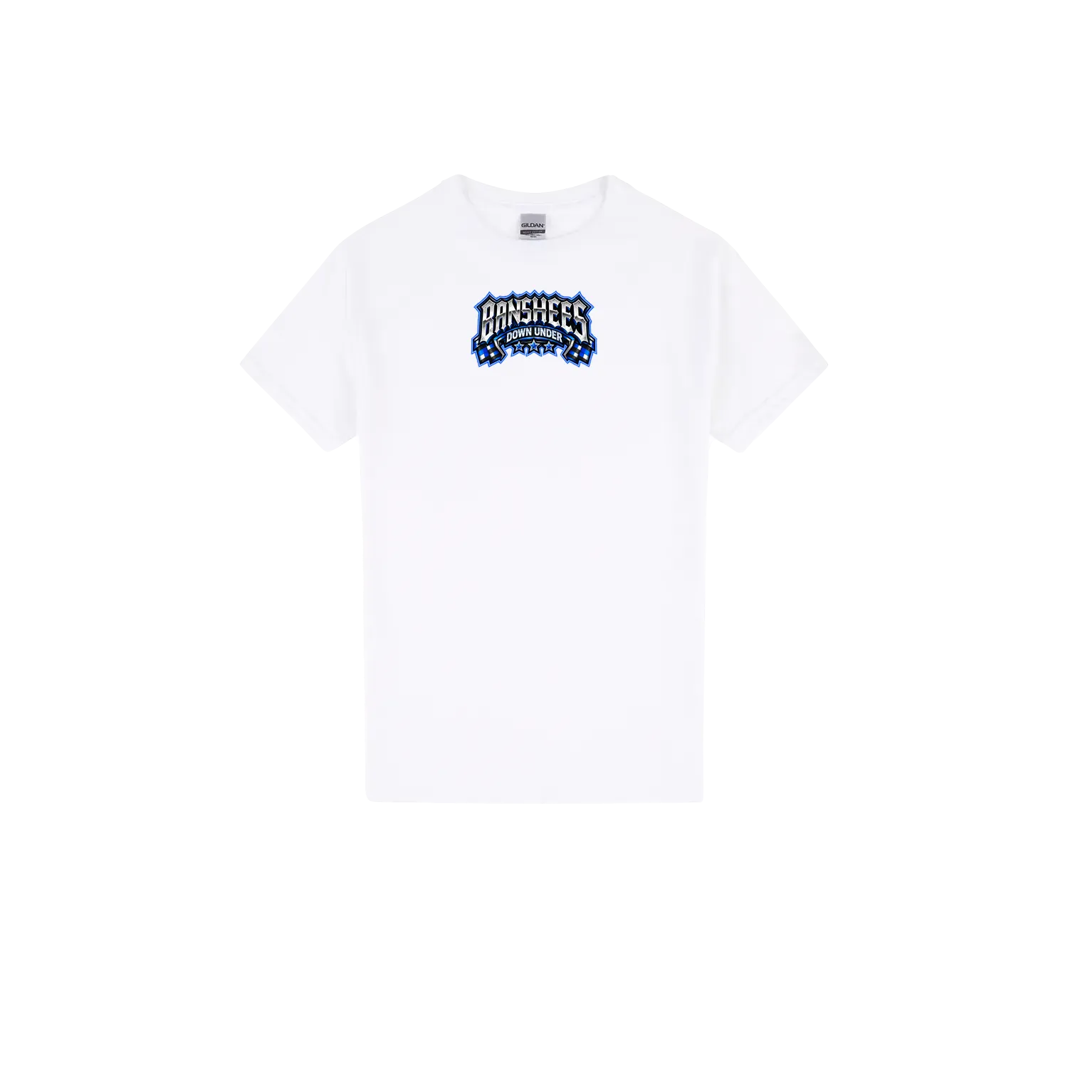 White front flat lay